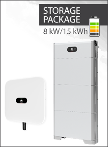 8 kW Omvormer + 15 kWh LUNA Pakket