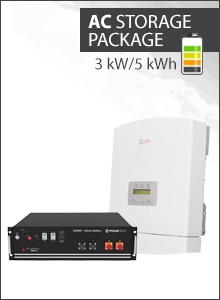 Solis 5G RAI 3.0K AC Omvormer + Pylontech US5000 Batterij Pack